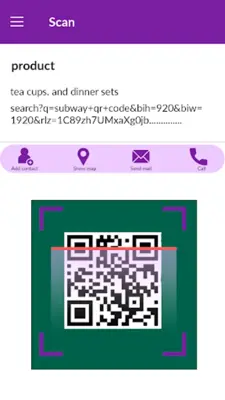 QrCodeScanner android App screenshot 1